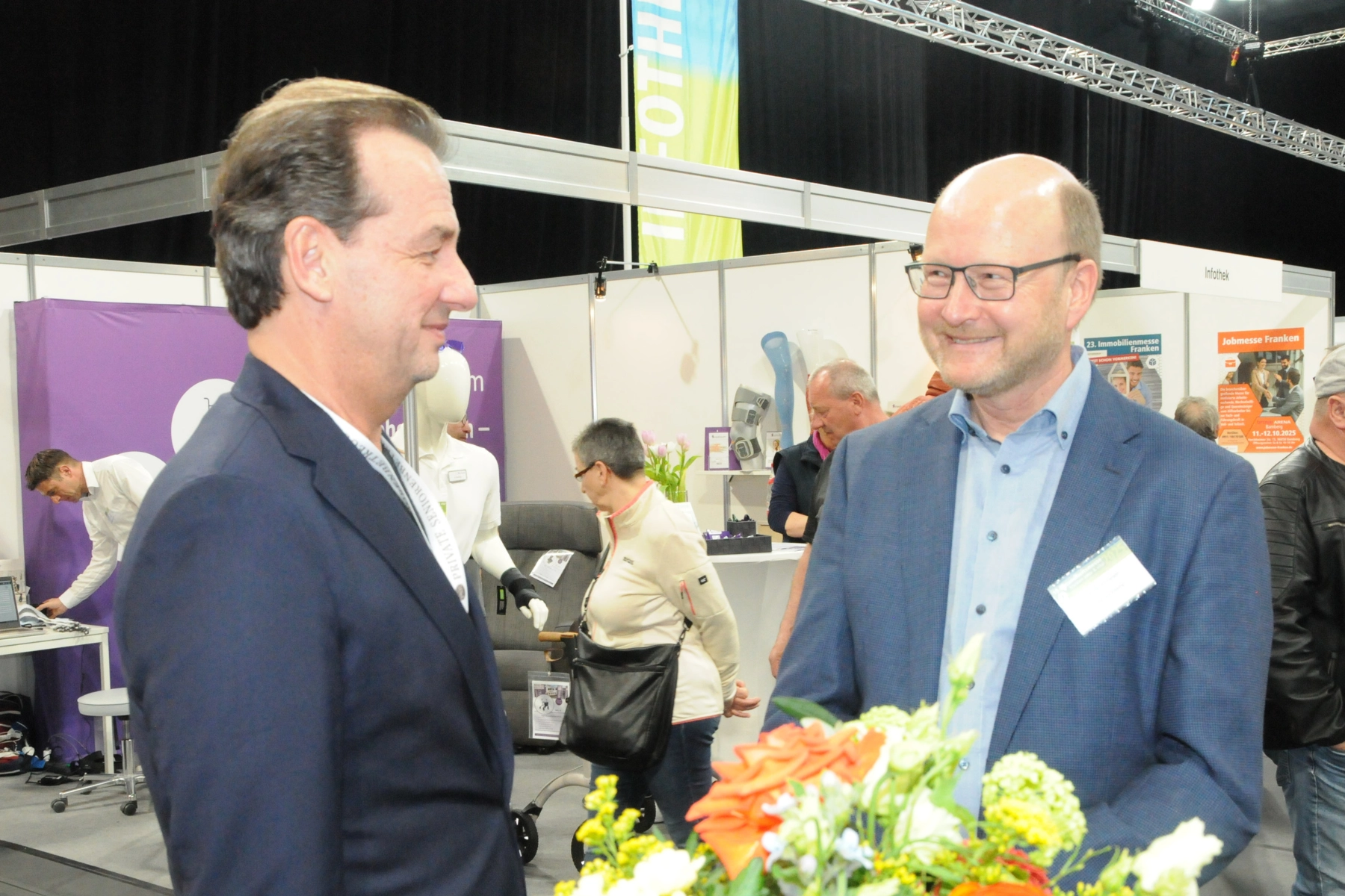 Christian Bohl (PSB Deutschland) und Johannes Eissing (Universitätsklinikum Erlangen)